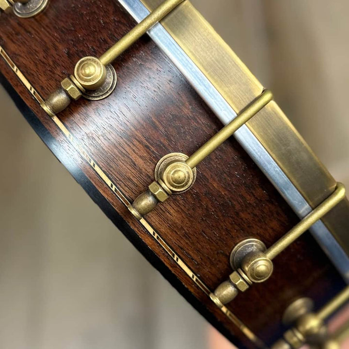 Custom Rickard Dobson 11" Banjo Walnut with North Star Tailpiece Rickard 5 String Banjos