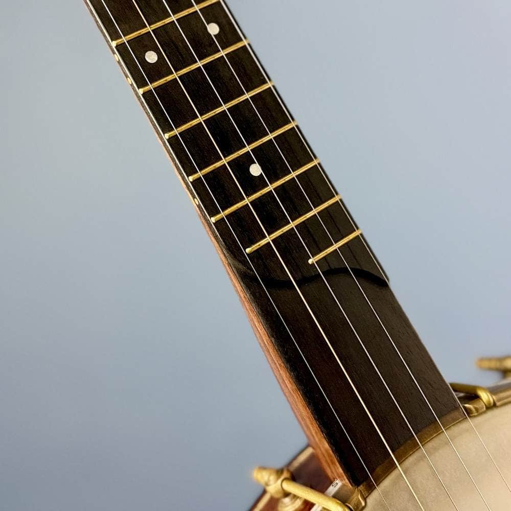 Custom Rickard Dobson 11" Banjo Walnut with Purfling Band #1897 Rickard 5 String Openback Banjo