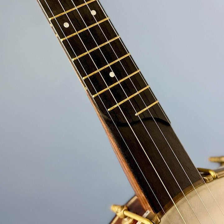 Custom Rickard Dobson 11" Banjo Walnut with Purfling Band #1897 Rickard 5 String Openback Banjo