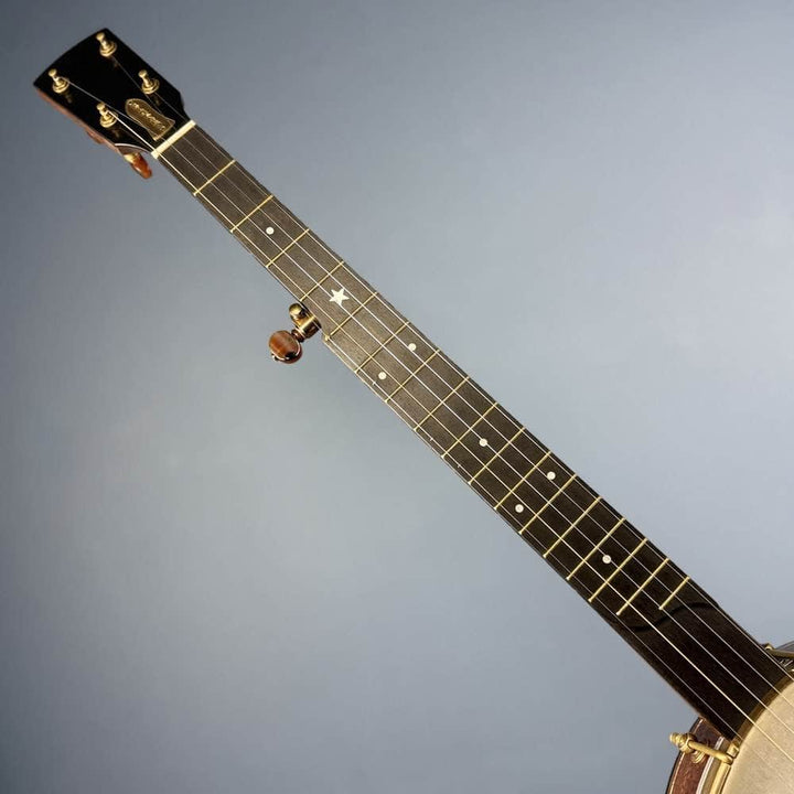 Custom Rickard Dobson 11" Banjo Walnut with Purfling Band #1897 Rickard 5 String Openback Banjo