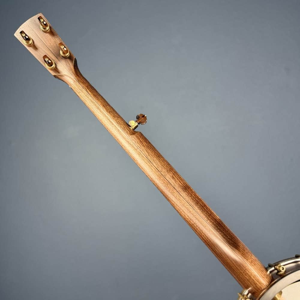 Custom Rickard Dobson 11" Banjo Walnut with Purfling Band #1897 Rickard 5 String Openback Banjo