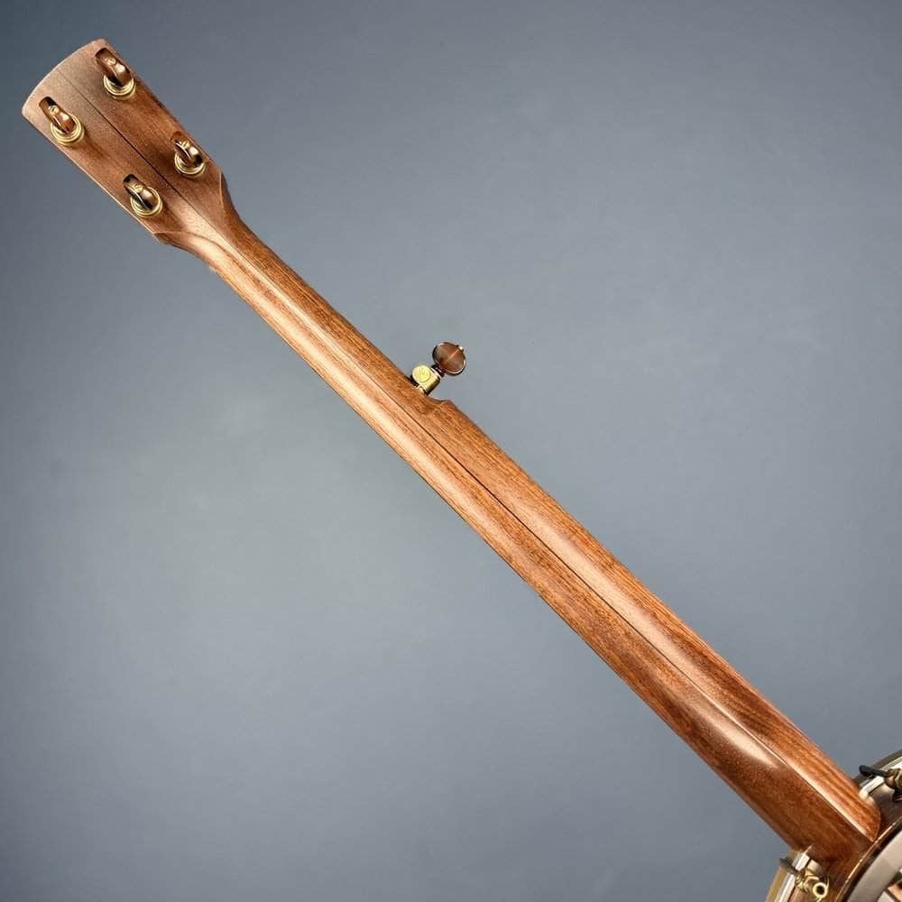 Custom Rickard Dobson 12" Banjo Walnut with Purfling Band #1893 Rickard 5 String Openback Banjo