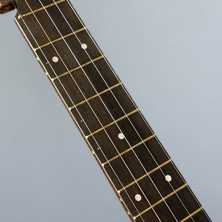 Custom Rickard Dobson 12" Banjo Walnut with Purfling Band #1893 Rickard 5 String Openback Banjo