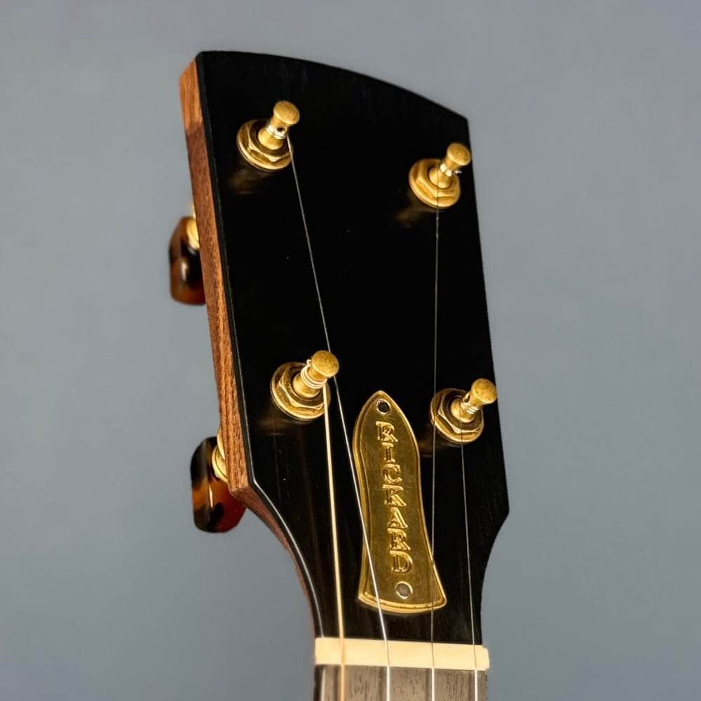 Custom Rickard Dobson 12" Banjo Walnut with Purfling Band Rickard 5 String Banjos