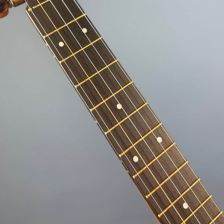 Custom Rickard Dobson 12" Banjo Walnut with Purfling Band Rickard 5 String Banjos