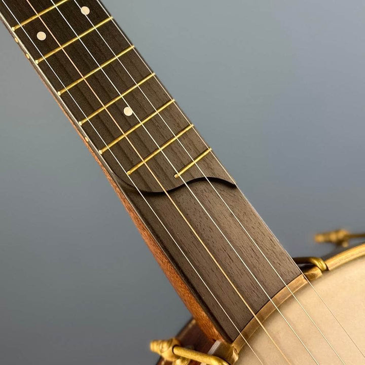 Custom Rickard Dobson 12" Banjo Walnut with Purfling Band Rickard 5 String Banjos