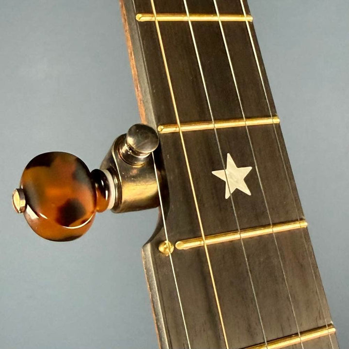 Custom Rickard Dobson 12" Banjo Walnut with Purfling Band Rickard 5 String Banjos