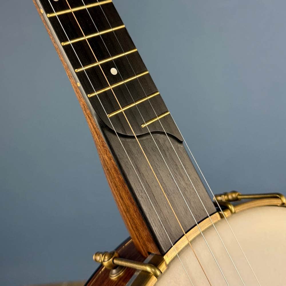 Custom Rickard Dobson 12" Banjo Walnut with Purfling Band Rickard 5 String Banjos