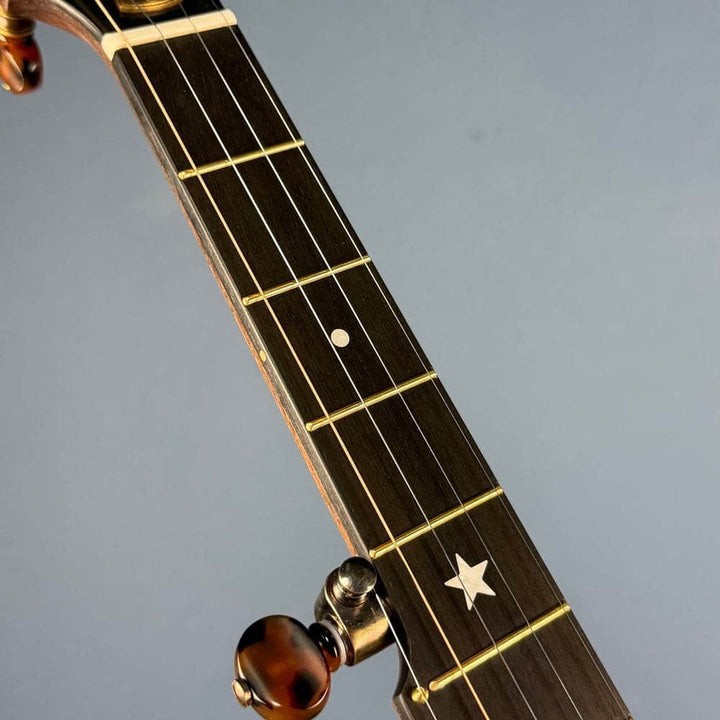 Custom Rickard Dobson 12" Banjo Walnut with Purfling Band Rickard 5 String Banjos