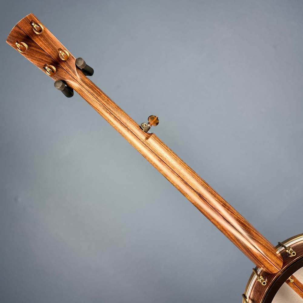 Custom Rickard Dobson 12" Banjo Walnut with Purfling Band Rickard 5 String Banjos