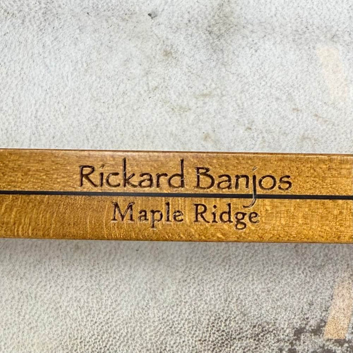 Custom Rickard Maple Ridge 11" Banjo with Goat Skin Head & Antiqued Brass Hardware Rickard 5 String Banjos