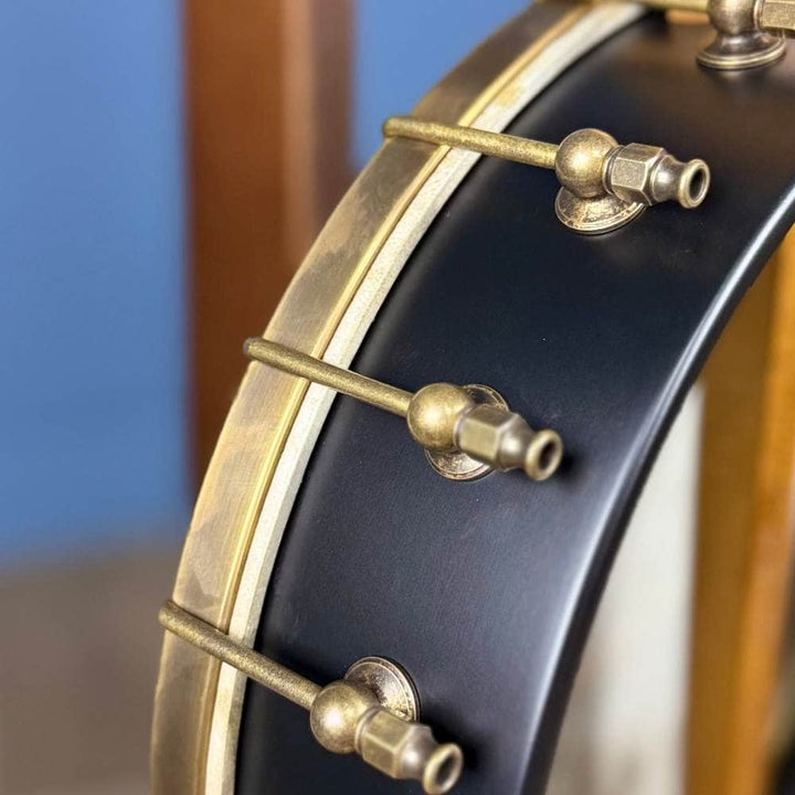 Custom Rickard Maple Ridge 11" Banjo with Goat Skin Head & Antiqued Brass Hardware Rickard 5 String Banjos