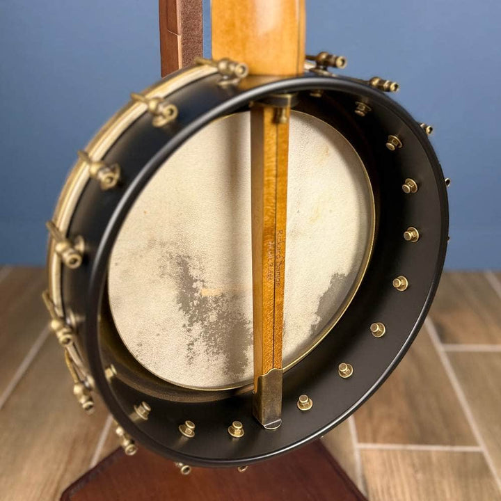Custom Rickard Maple Ridge 11" Banjo with Goat Skin Head & Antiqued Brass Hardware Rickard 5 String Banjos