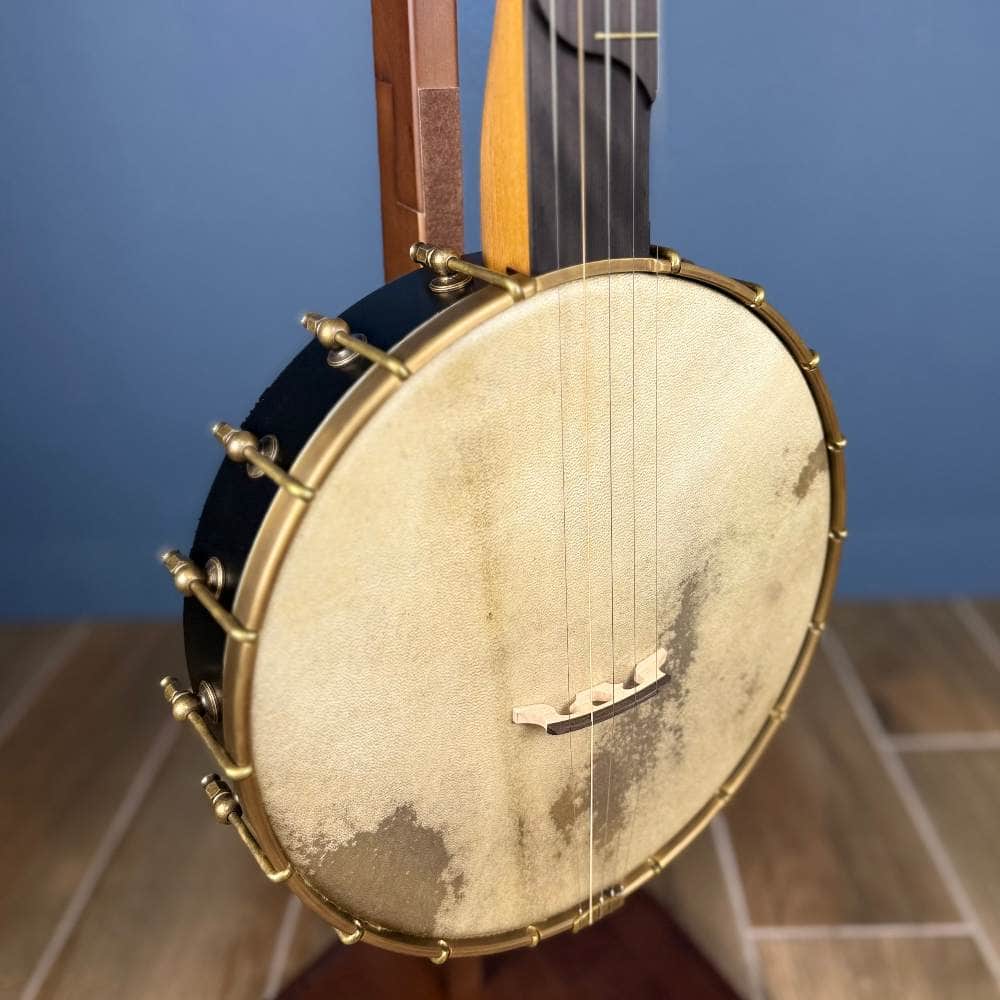 Custom Rickard Maple Ridge 11" Banjo with Goat Skin Head & Antiqued Brass Hardware Rickard 5 String Banjos