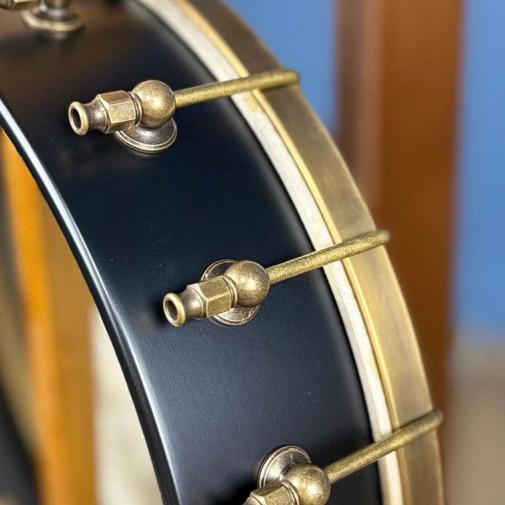Custom Rickard Maple Ridge 11" Banjo with Goat Skin Head & Antiqued Brass Hardware Rickard 5 String Banjos