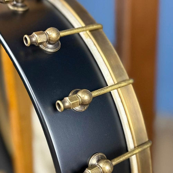 Custom Rickard Maple Ridge 11" Banjo with Goat Skin Head & Antiqued Brass Hardware Rickard 5 String Banjos