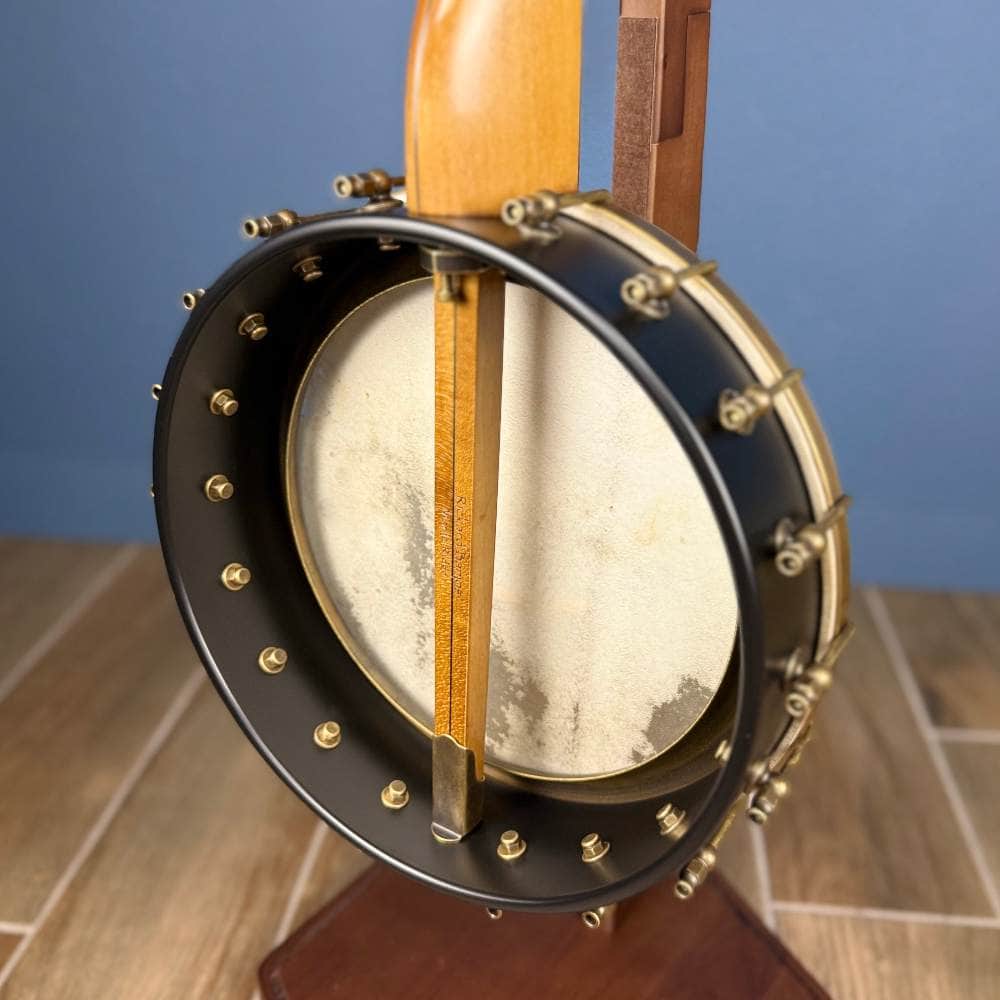Custom Rickard Maple Ridge 11" Banjo with Goat Skin Head & Antiqued Brass Hardware Rickard 5 String Banjos