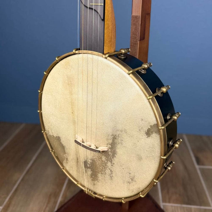 Custom Rickard Maple Ridge 11" Banjo with Goat Skin Head & Antiqued Brass Hardware Rickard 5 String Banjos