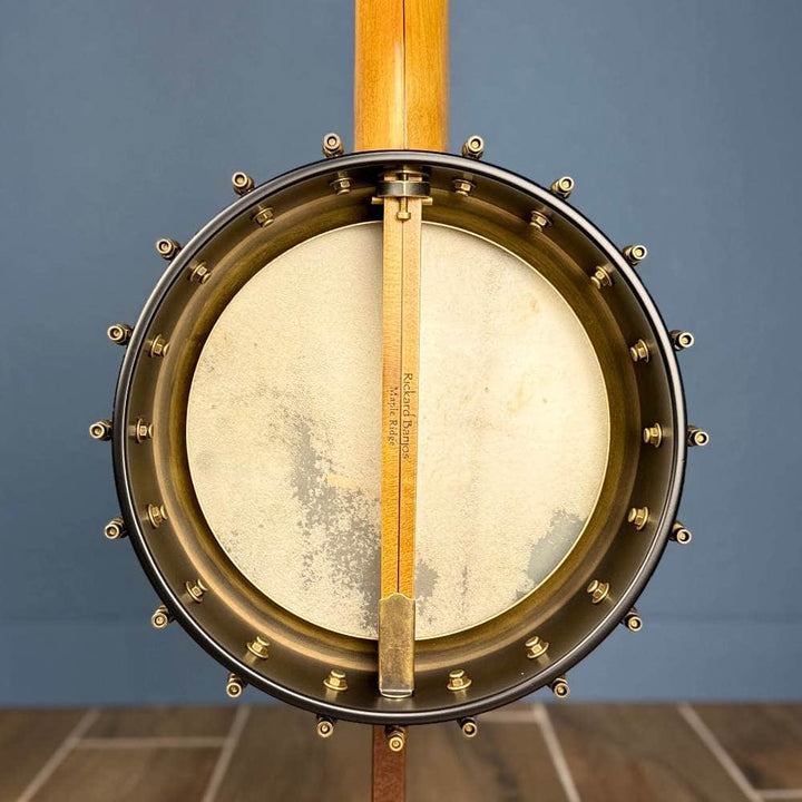 Custom Rickard Maple Ridge 11" Banjo with Goat Skin Head & Antiqued Brass Hardware Rickard 5 String Banjos