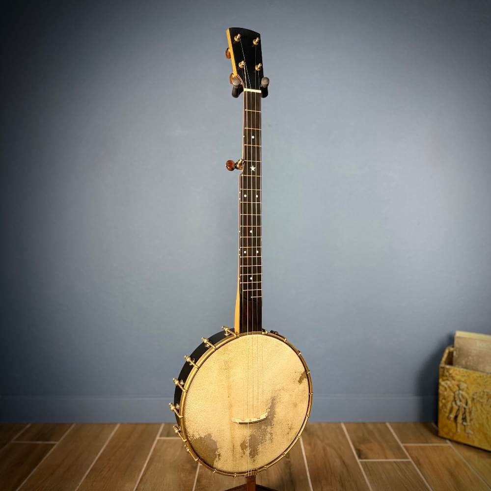Custom Rickard Maple Ridge 11" Banjo with Goat Skin Head & Antiqued Brass Hardware Rickard 5 String Banjos