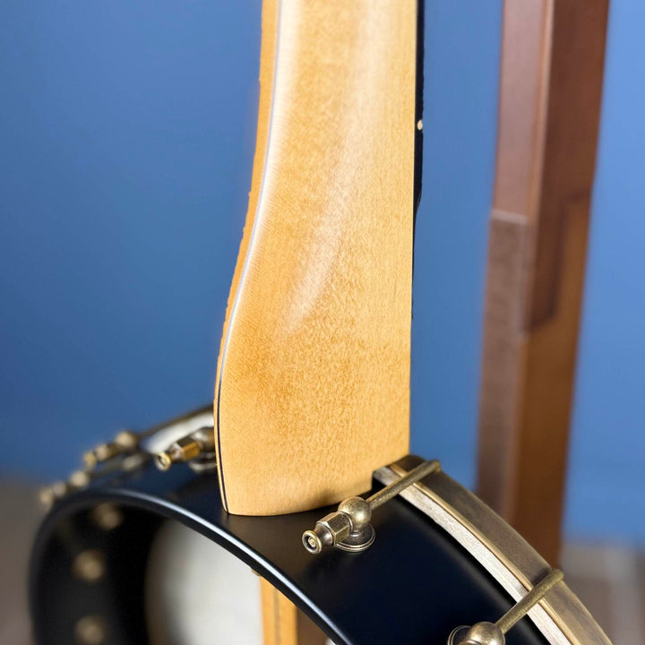 Custom Rickard Maple Ridge 12" Banjo with Goat Skin Antiqued Brass Hardware #1878 Rickard 5 String Banjos