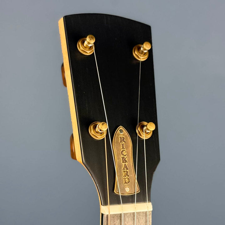 Custom Rickard Maple Ridge 12" Banjo with Goat Skin Antiqued Brass Hardware #1878 Rickard 5 String Banjos