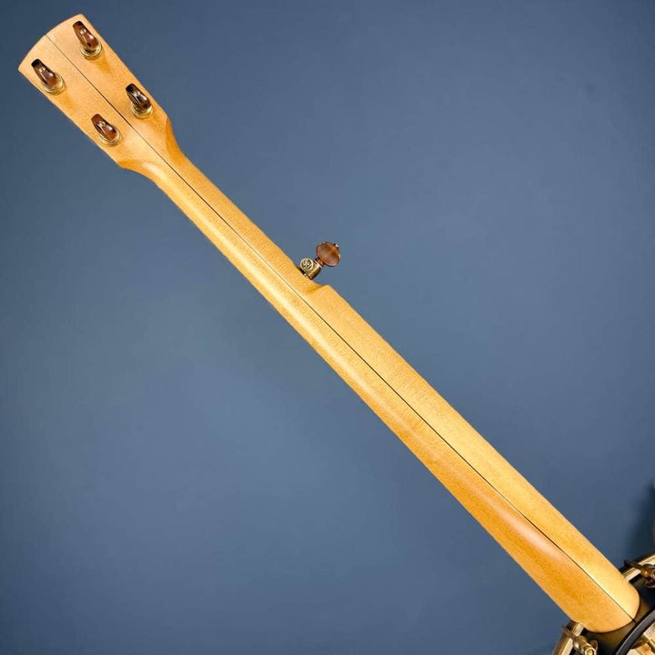 Custom Rickard Maple Ridge 12" Banjo with Goat Skin Antiqued Brass Hardware #1878 Rickard 5 String Banjos