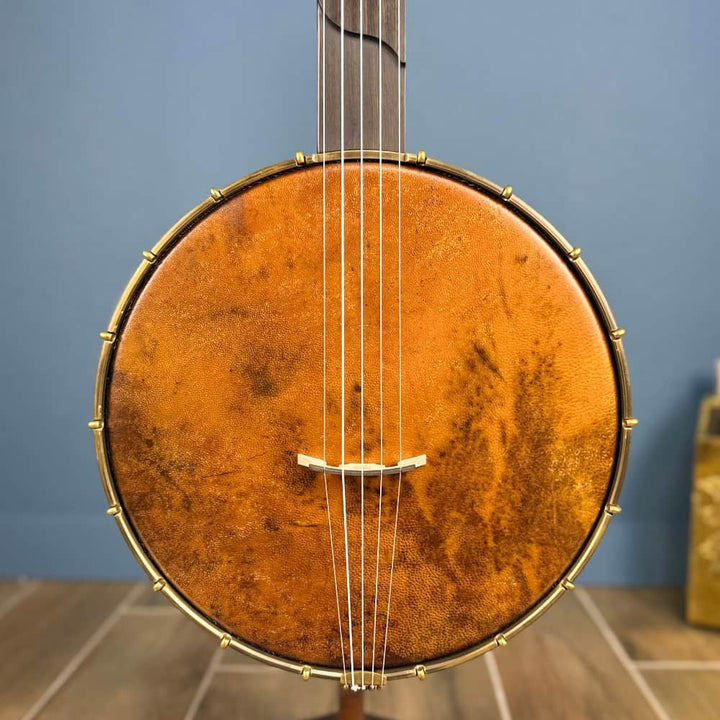 Custom Rickard Nylon Fretless Maple Ridge 12" Openback 5-String Banjo with Goat Skin Head Rickard 5 String Banjos
