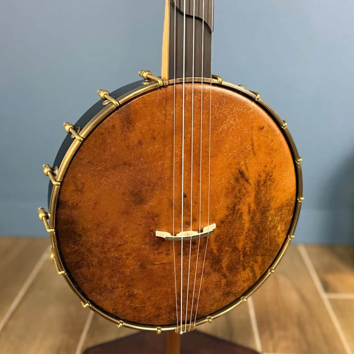 Custom Rickard Nylon Fretless Maple Ridge 12" Openback 5-String Banjo with Goat Skin Head Rickard 5 String Banjos