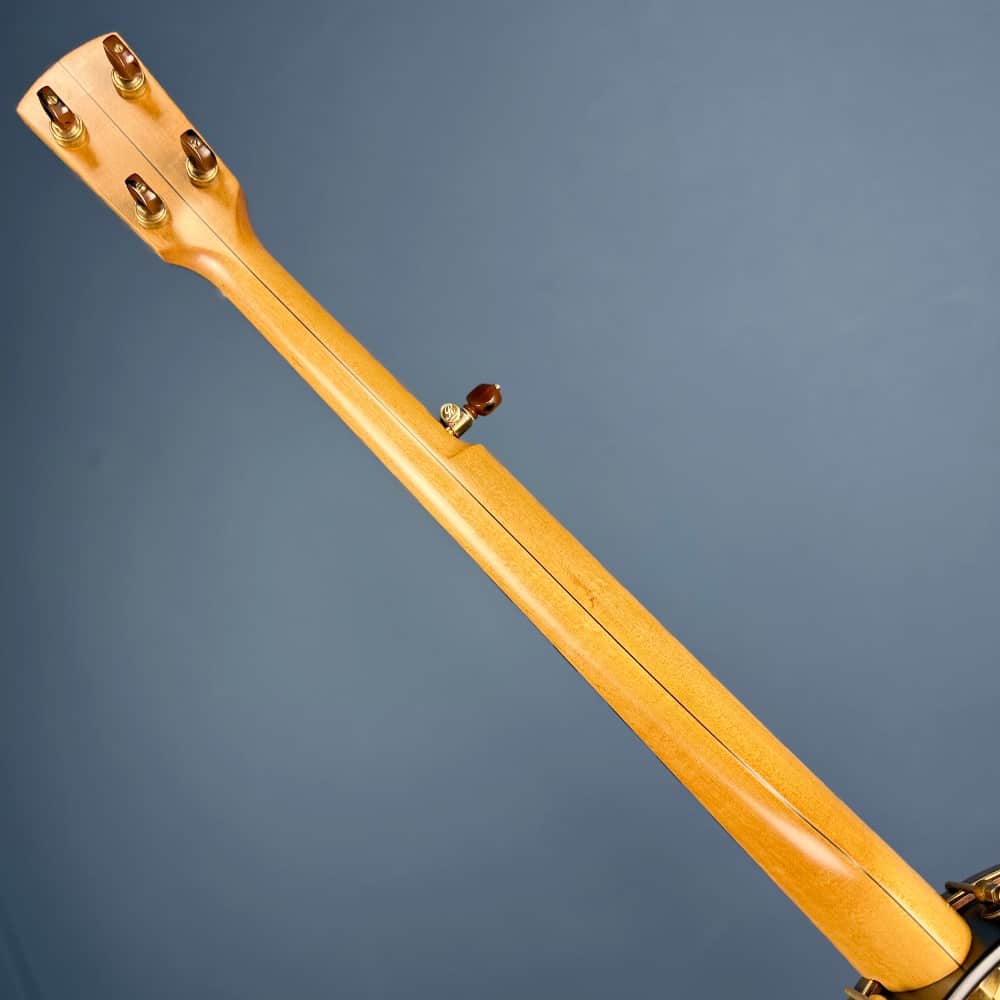 Custom Rickard Nylon Fretless Maple Ridge 12" Openback 5-String Banjo with Goat Skin Head Rickard 5 String Banjos