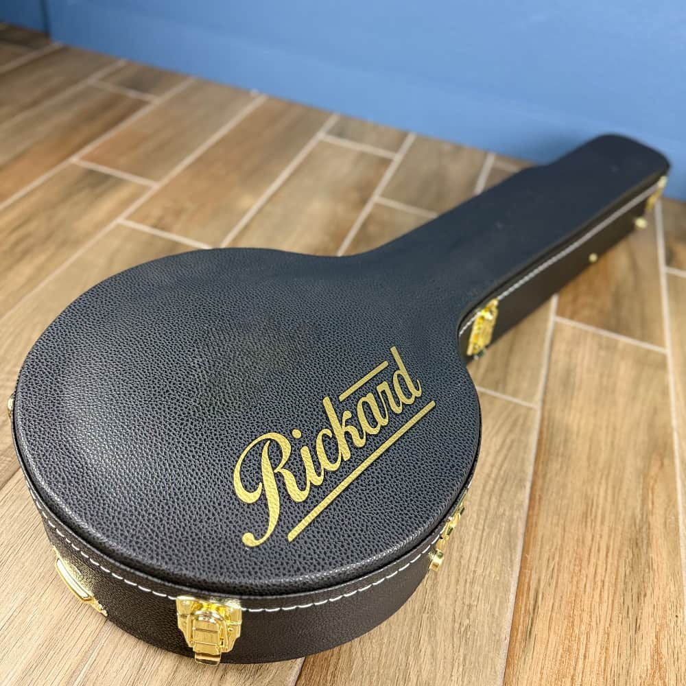 Custom Rickard Nylon Fretless Maple Ridge 12" Openback 5-String Banjo with Goat Skin Head Rickard 5 String Banjos
