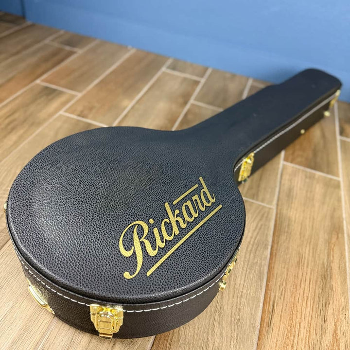 Custom Rickard Nylon Fretless Maple Ridge 12" Openback 5-String Banjo with Goat Skin Head Rickard 5 String Banjos