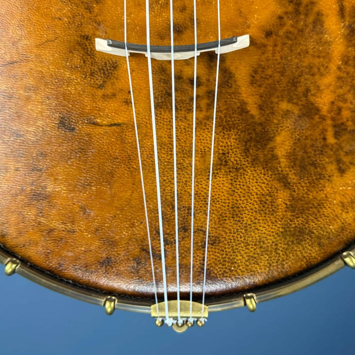 Custom Rickard Nylon Fretless Maple Ridge 12" Openback 5-String Banjo with Goat Skin Head Rickard 5 String Banjos