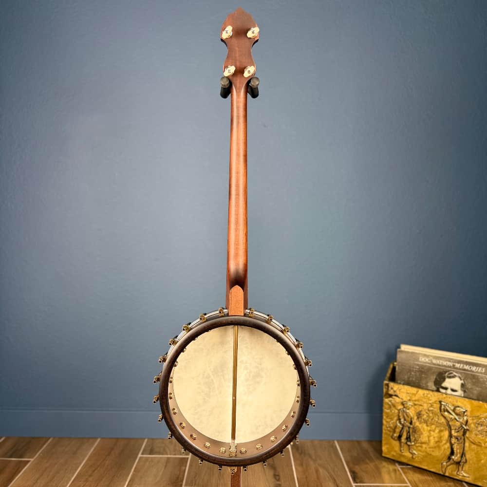 Custom Vega Senator 19-Fret Tenor Banjo with Fiberskin head, Vintage Star Hardware and Marbled Fretboard Deering 4 String Banjos Default