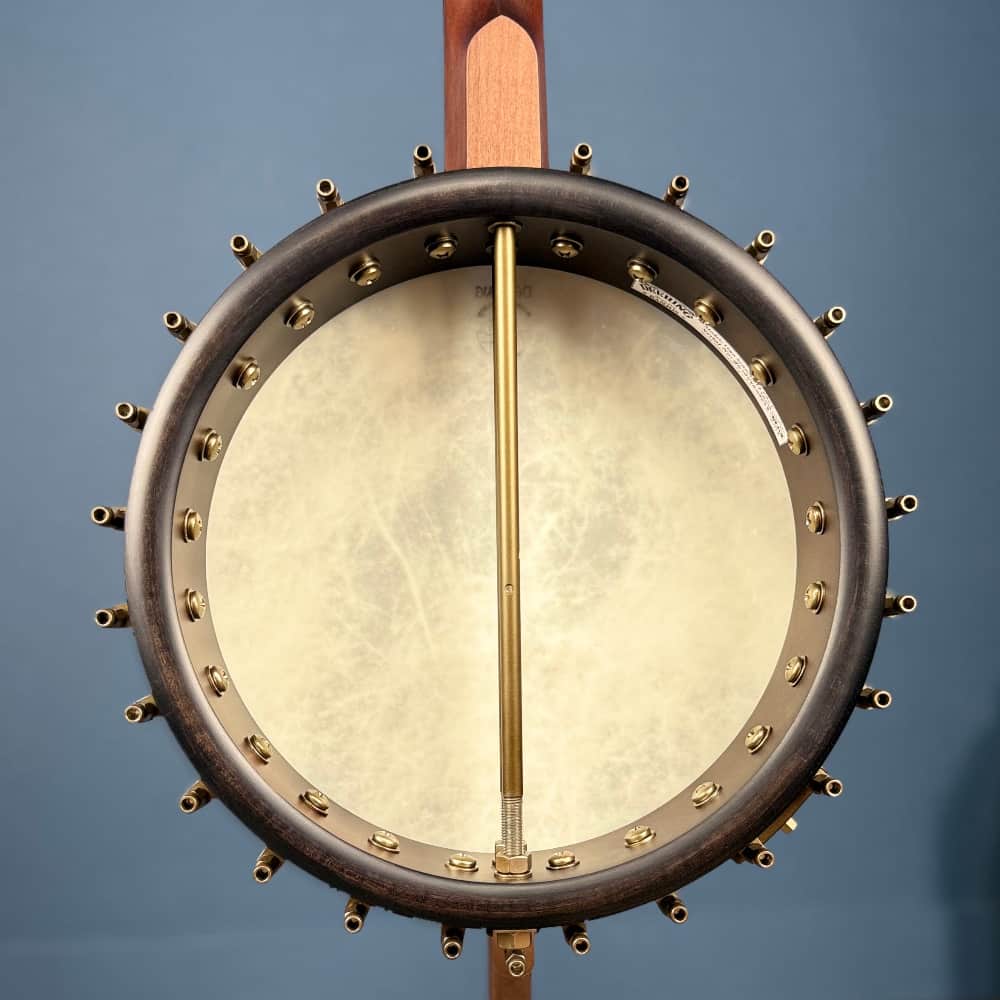 Custom Vega Senator 19-Fret Tenor Banjo with Fiberskin head, Vintage Star Hardware and Marbled Fretboard Deering 4 String Banjos Default
