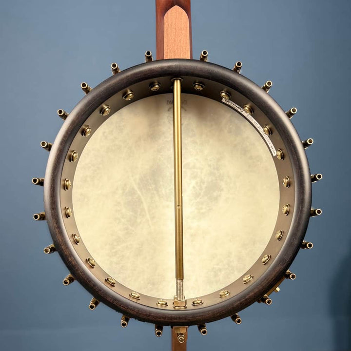 Custom Vega Senator 19-Fret Tenor Banjo with Fiberskin head, Vintage Star Hardware and Marbled Fretboard Deering 4 String Banjos Default