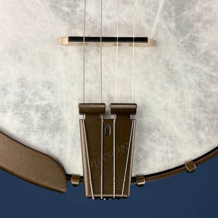 Custom Vega Senator 19-Fret Tenor Banjo with Fiberskin head, Vintage Star Hardware and Marbled Fretboard Deering 4 String Banjos Default