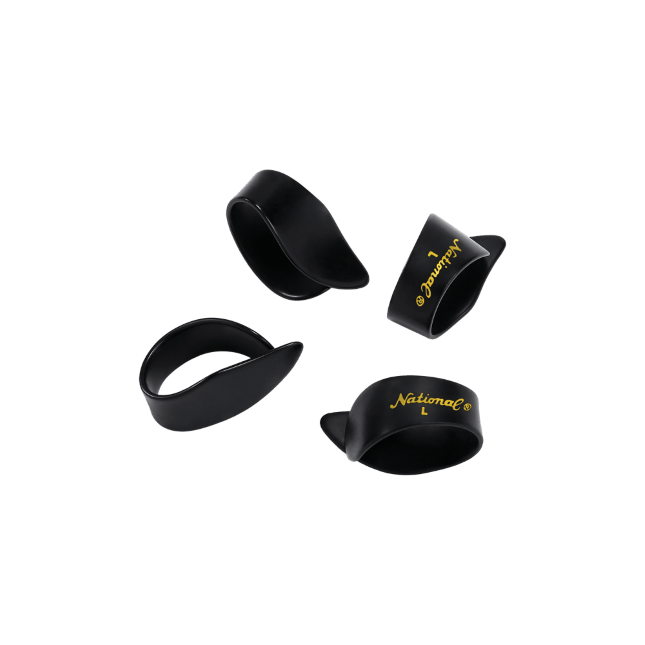 D'Addario National Thumb Picks Celluloid D'Addario Banjo Picks Large / Black