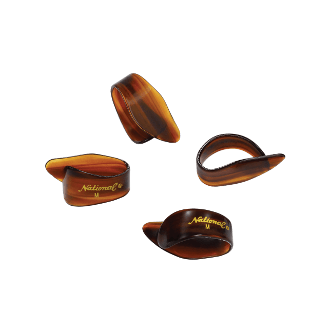 D'Addario National Thumb Picks Celluloid D'Addario Banjo Picks Medium / Black