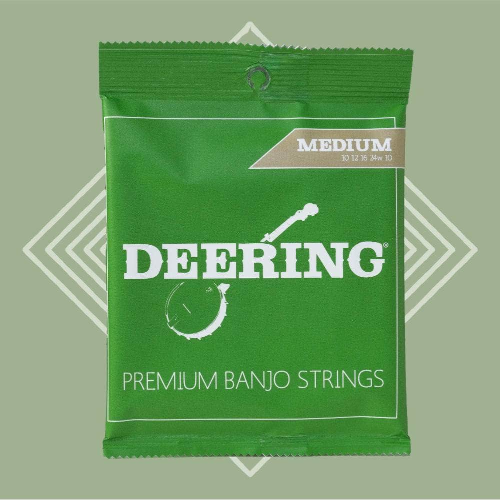 Deering 5-String Banjo Strings - Medium Gauge Deering Banjo Strings