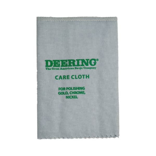 Deering Banjo Care Cloths Deering Banjo Accessories Grey