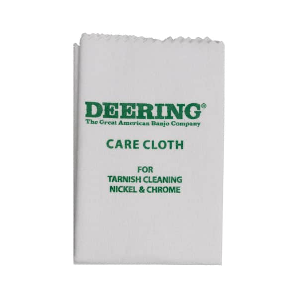 Deering Banjo Care Cloths Deering Banjo Accessories White