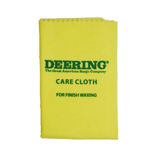 Deering Banjo Care Cloths Deering Banjo Accessories Yellow