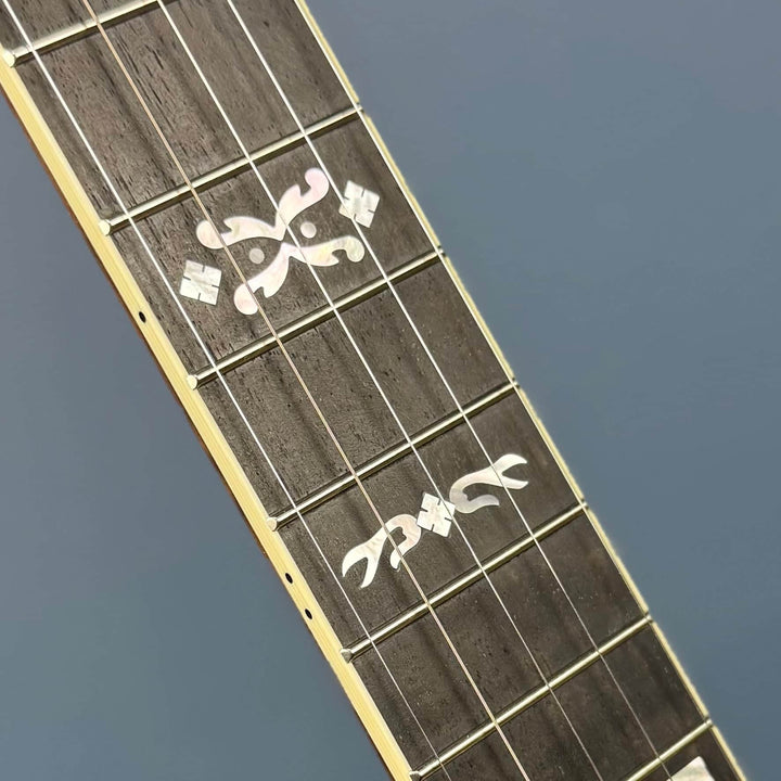 Deering Custom Golden Wreath Curly Maple 5-String Banjo Deering 5 String Banjos Default