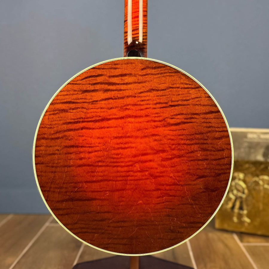 Deering Custom Golden Wreath Curly Maple 5-String Banjo Deering 5 String Banjos Default