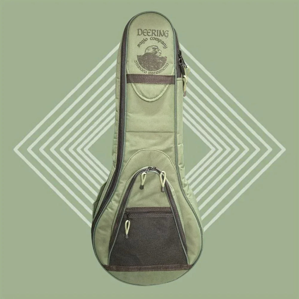 Deering Tenor Banjo Gig Bag Deering Banjo Cases Green