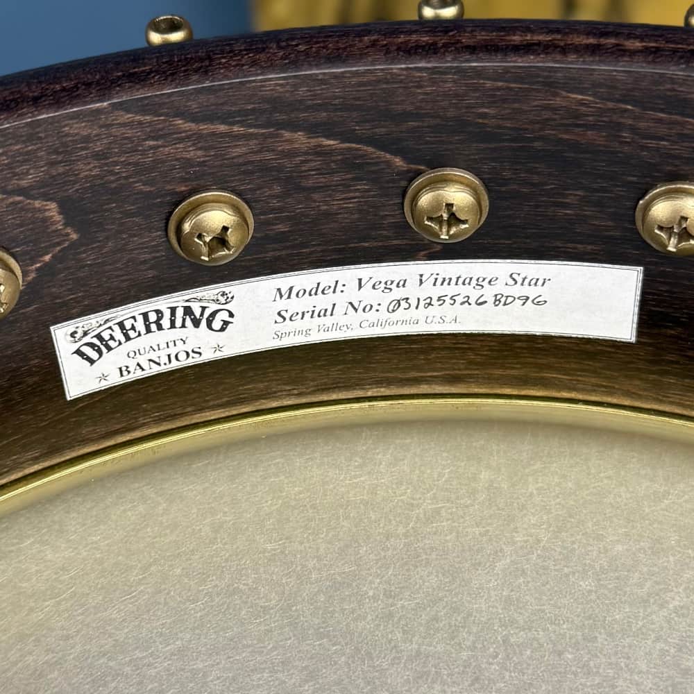 Deering Vega Vintage Star Banjo Deering 5 String Banjos