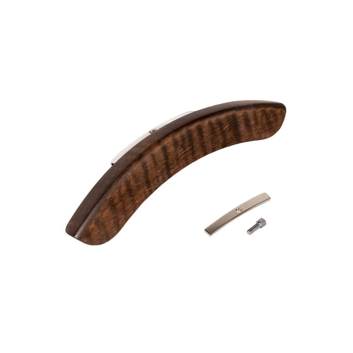 Gold Tone Curly Maple Banjo Armrest Gold Tone Banjo Part Satin