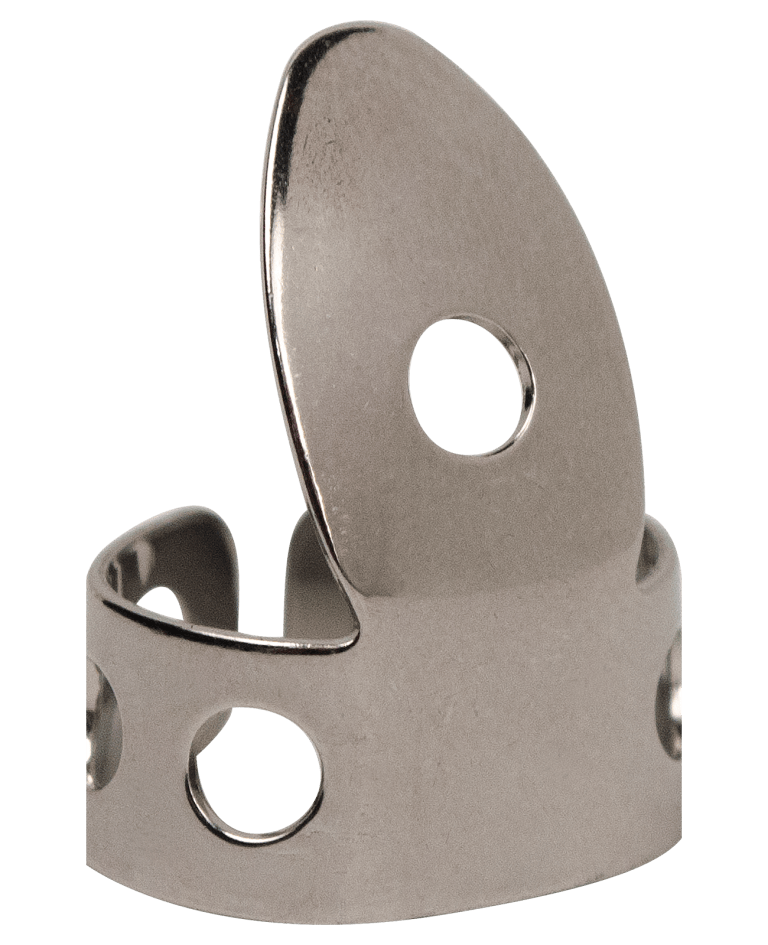 Golden Gate Stainless Steel Finger Pick Saga Musical Instruments Banjo Picks