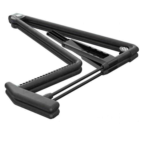 K&M 17581 Heli 2 Electric Guitar Stand Black - Banjo Banjo Studio